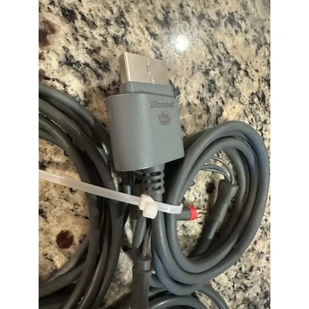 OEM Microsoft Xbox 360 Power Supply Brick 175W AC & Component Cable & OEM HDMI